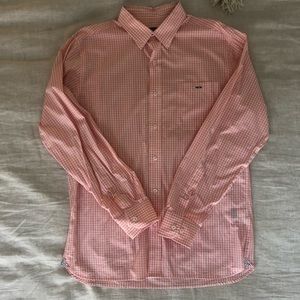Fish Hippie Large Button Down Shirt